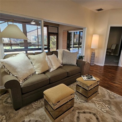 Enter this cozy home that offers the perfect space for a single on Lake Ashton Golf Club in Florida - for sale on GolfHomes.com, golf home, golf lot