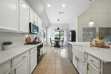 Gorgeous and move-in ready, this 3-bedroom, 2.5-bath home with a on Lantana Golf Club in Texas - for sale on GolfHomes.com, golf home, golf lot