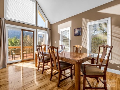 180-degree year-round panoramic mountain views from this on Rumbling Bald Resort on Lake Lure in North Carolina - for sale on GolfHomes.com, golf home, golf lot