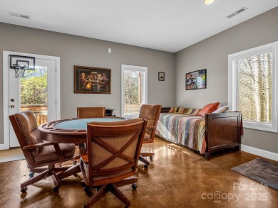 180-degree year-round panoramic mountain views from this on Rumbling Bald Resort on Lake Lure in North Carolina - for sale on GolfHomes.com, golf home, golf lot