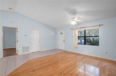 Discover comfort and convenience in this charming 3-bedroom on Inverness Golf and Country Club in Florida - for sale on GolfHomes.com, golf home, golf lot