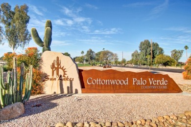 Welcome to the beautiful Sun Lakes family!  This extended floor on Cottonwood Country Club in Arizona - for sale on GolfHomes.com, golf home, golf lot
