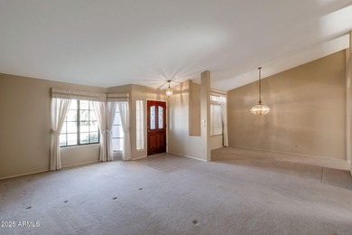 This stunning home shines inside and out, spanning over 2,207 on Westbrook Village Golf Club in Arizona - for sale on GolfHomes.com, golf home, golf lot