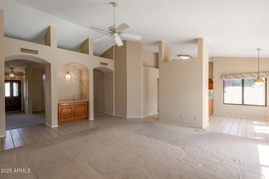 This stunning home shines inside and out, spanning over 2,207 on Westbrook Village Golf Club in Arizona - for sale on GolfHomes.com, golf home, golf lot