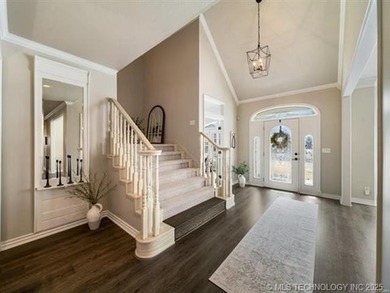 Beautifully Updated Full Brick Home backing to the 16th Hole of on Indian Springs Country Club in Oklahoma - for sale on GolfHomes.com, golf home, golf lot