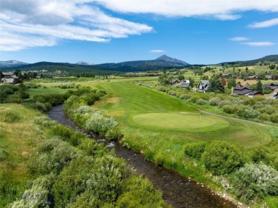 This charming log home, nestled in the trees and perched above on Big Sky of Montana Golf Course in Montana - for sale on GolfHomes.com, golf home, golf lot