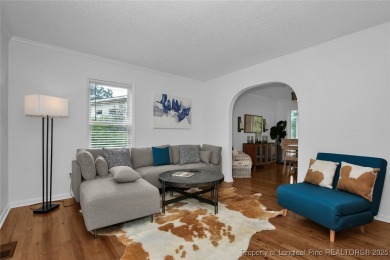 Appraised for $615k. This deceptively large lake front home has on Carolina Trace Country Club in North Carolina - for sale on GolfHomes.com, golf home, golf lot