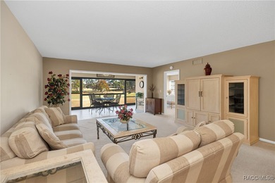 Spacious 2 bedroom 2 bath *end unit* condo with a `Spectacular` on Sugarmill Woods Golf and Country Club in Florida - for sale on GolfHomes.com, golf home, golf lot