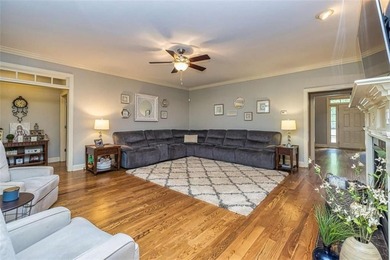 Southern Charm Meets Golf Course Living in Arbor Springs on Coweta Club in Georgia - for sale on GolfHomes.com, golf home, golf lot