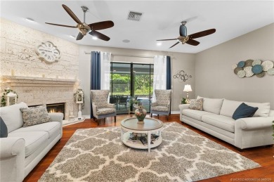 Welcome to your private oasis in Country Club Estates! Tucked on St. Lucie Trail Golf Club in Florida - for sale on GolfHomes.com, golf home, golf lot