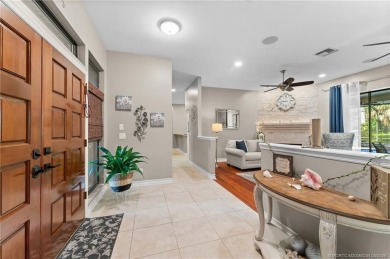 Welcome to your private oasis in Country Club Estates! Tucked on St. Lucie Trail Golf Club in Florida - for sale on GolfHomes.com, golf home, golf lot