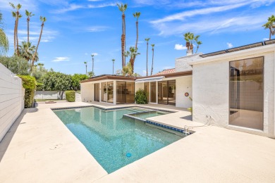 Beautiful and just remodeled mid-century modern home nestled on Indian Wells Golf Resort and Country Club in California - for sale on GolfHomes.com, golf home, golf lot