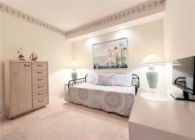 Hard-to-find FIRST-FLOOR 2BR + DEN / 2BA Veranda with garage in on Naples Heritage Golf and Country Club in Florida - for sale on GolfHomes.com, golf home, golf lot