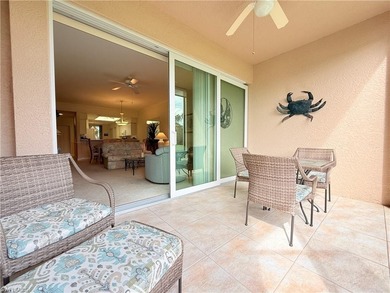 Hard-to-find FIRST-FLOOR 2BR + DEN / 2BA Veranda with garage in on Naples Heritage Golf and Country Club in Florida - for sale on GolfHomes.com, golf home, golf lot