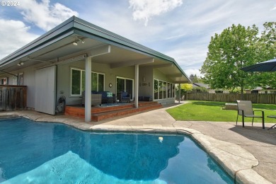 Wonderful one-level, mid-century modern style home with an on Michelbook Country Club in Oregon - for sale on GolfHomes.com, golf home, golf lot