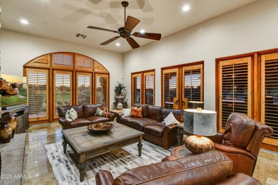 TURNKEY FURNISHED premium golf course location w/golf views from on Superstition Mountain Club - Lost Gold in Arizona - for sale on GolfHomes.com, golf home, golf lot