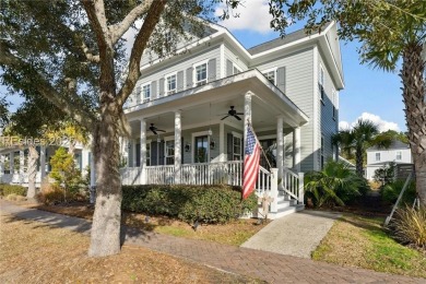 Nestled in the exclusive gated community of Oldfield, 5 Caspian on Oldfield Golf Club in South Carolina - for sale on GolfHomes.com, golf home, golf lot