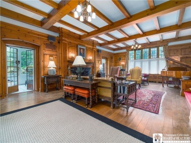 7.3 Acre Chautauqua Lakefront Estate  on Bemus Point Golf in New York - for sale on GolfHomes.com, golf home, golf lot