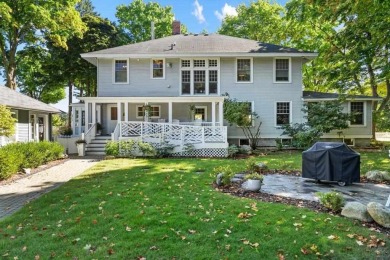 Offering turn-of-the-century charm, this historic Charlevoix on Charlevoix Golf Club in Michigan - for sale on GolfHomes.com, golf home, golf lot