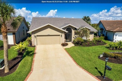 Rarely available 3/3 pool home on the golf course within walking on Kelly Greens Golf and Country Club in Florida - for sale on GolfHomes.com, golf home, golf lot