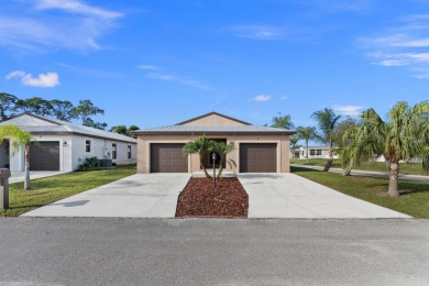 Discover the epitome of comfortable living in this 2019 CBS on Spanish Lakes Country Club in Florida - for sale on GolfHomes.com, golf home, golf lot