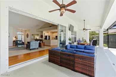 Savor endless, golden sunsets across the wide lake from this on Shell Point Golf Club in Florida - for sale on GolfHomes.com, golf home, golf lot