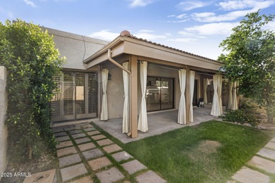 Beautifully maintained 2 bed, 2 bath townhome in the guard-gated on The Phoenician  in Arizona - for sale on GolfHomes.com, golf home, golf lot