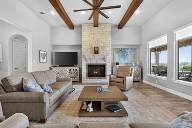 Set on the signature hole in Canyon West's Golf Course on 1 on Canyon West Golf Club in Texas - for sale on GolfHomes.com, golf home, golf lot