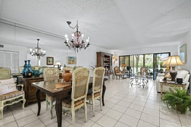 WELL KEPT FIRST FLOOR WITH TRANQUIL GOLF COURSE VIEW IN QUIET on Boca Delray Golf and Country Club in Florida - for sale on GolfHomes.com, golf home, golf lot