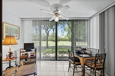 WELL KEPT FIRST FLOOR WITH TRANQUIL GOLF COURSE VIEW IN QUIET on Boca Delray Golf and Country Club in Florida - for sale on GolfHomes.com, golf home, golf lot