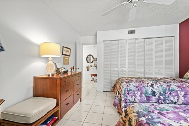 WELL KEPT FIRST FLOOR WITH TRANQUIL GOLF COURSE VIEW IN QUIET on Boca Delray Golf and Country Club in Florida - for sale on GolfHomes.com, golf home, golf lot
