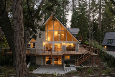 Welcome to luxurious lake living in the exclusive, guard-gated on Lake Arrowhead Country Club in California - for sale on GolfHomes.com, golf home, golf lot