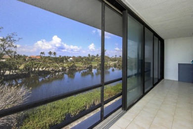 Top-floor unit wth peaceful river to golf course views from the on Beachview Golf Club in Florida - for sale on GolfHomes.com, golf home, golf lot