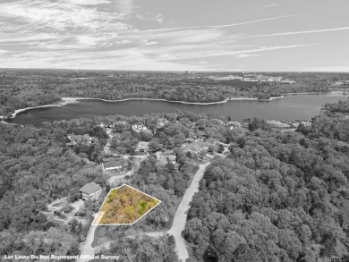 Beautiful partially wooded lot, just under half an acre, on a on Cascades Golf Club in Texas - for sale on GolfHomes.com, golf home, golf lot