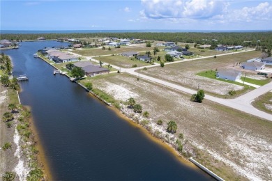 GULF ACCESS waterfront property with NEW SEAWALL. Seller has on Burnt Store Golf Club in Florida - for sale on GolfHomes.com, golf home, golf lot