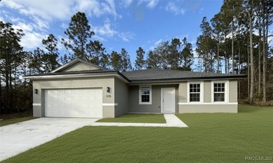 Brand New 4 bedroom/3 bath Home in CITRUS SPRINGS with NO HOA! on Citrus Springs Country Club in Florida - for sale on GolfHomes.com, golf home, golf lot