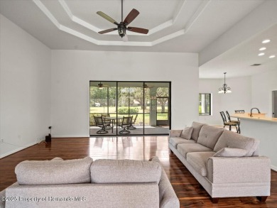 Located in Glen Lakes, this 2006 Lindhorst Custom Classique is on Glen Lakes Country Club in Florida - for sale on GolfHomes.com, golf home, golf lot