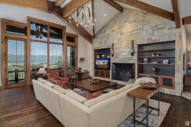 Welcome to your mountain sanctuary, gracefully perched above the on Promontory Golf Club  in Utah - for sale on GolfHomes.com, golf home, golf lot
