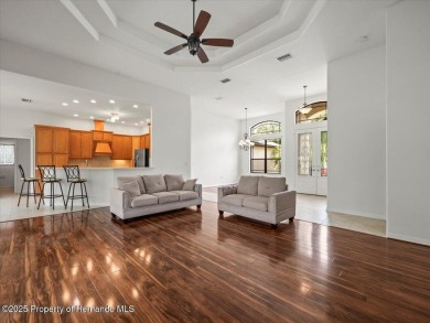 Located in Glen Lakes, this 2006 Lindhorst Custom Classique is on Glen Lakes Country Club in Florida - for sale on GolfHomes.com, golf home, golf lot