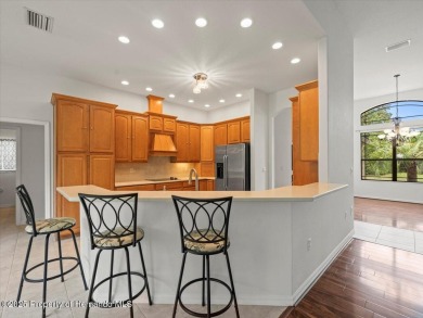 Located in Glen Lakes, this 2006 Lindhorst Custom Classique is on Glen Lakes Country Club in Florida - for sale on GolfHomes.com, golf home, golf lot