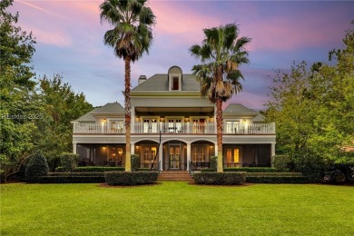 Nestled in the prestigious Berkeley Hall community, this on Berkeley Hall Golf Club in South Carolina - for sale on GolfHomes.com, golf home, golf lot