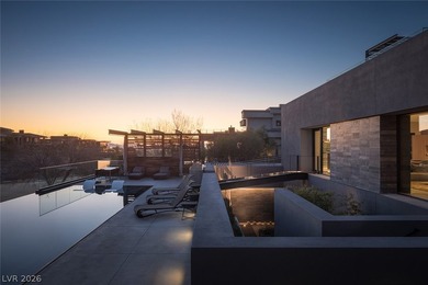 Pristine symmetrical landscaping paves your entrance into this on Bears Best Las Vegas Golf Club in Nevada - for sale on GolfHomes.com, golf home, golf lot