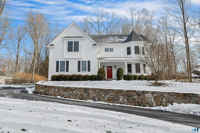 Turnkey, this better than new custom Silvermine Colonial offers on Silvermine Golf Club   in Connecticut - for sale on GolfHomes.com, golf home, golf lot