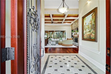 Nestled within prestigious Berkeley Hall, this custom-designed on Eagles Pointe Golf Club in South Carolina - for sale on GolfHomes.com, golf home, golf lot