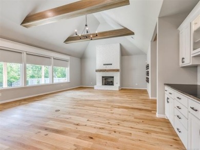 Step into effortless elegance with this better than new 3 year on Forest Ridge Golf Club in Oklahoma - for sale on GolfHomes.com, golf home, golf lot