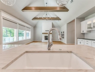Step into effortless elegance with this better than new 3 year on Forest Ridge Golf Club in Oklahoma - for sale on GolfHomes.com, golf home, golf lot
