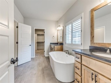Step into effortless elegance with this better than new 3 year on Forest Ridge Golf Club in Oklahoma - for sale on GolfHomes.com, golf home, golf lot