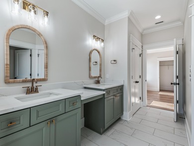 Move-in Ready! Exquisite new construction overlooking hole 6 of on Wildwood Country Club in Florida - for sale on GolfHomes.com, golf home, golf lot