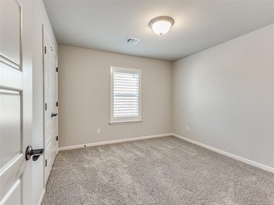 Step into effortless elegance with this better than new 3 year on Forest Ridge Golf Club in Oklahoma - for sale on GolfHomes.com, golf home, golf lot