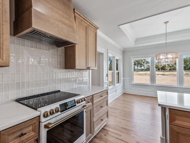 Move-in Ready! Exquisite new construction overlooking hole 6 of on Wildwood Country Club in Florida - for sale on GolfHomes.com, golf home, golf lot